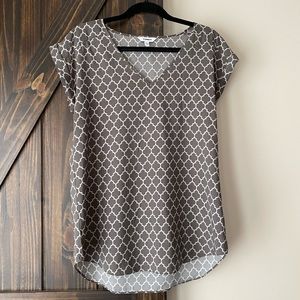 Express patterned blouse
